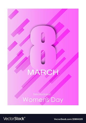 8 march international womens day happy mothers vector image