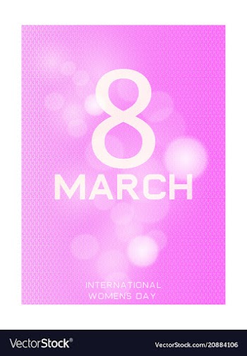 8 march international womens day happy mothers vector image