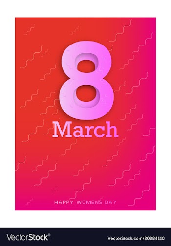 8 march international womens day happy mothers vector image