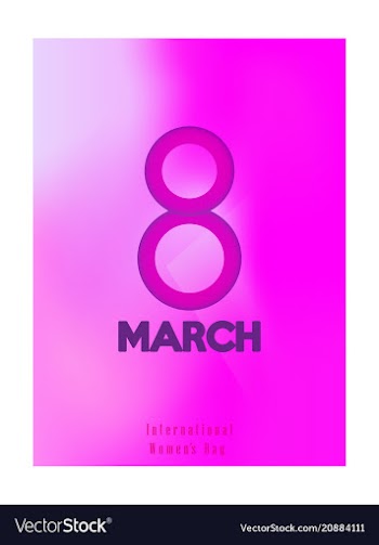 8 march international womens day happy mothers vector image