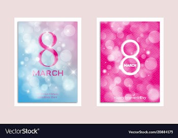 8 march international womens day happy mothers vector image