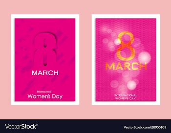 8 march international womens day happy mothers vector image