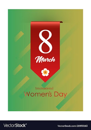 8 march international womens day happy mothers vector image