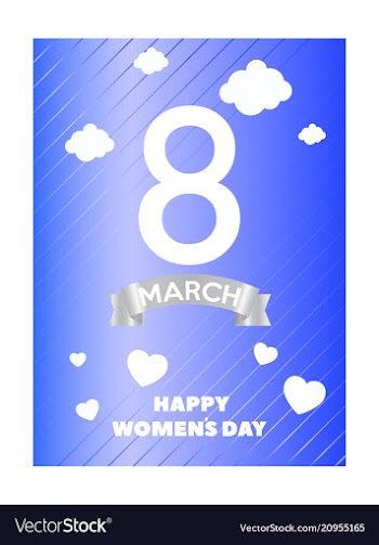 8 march international womens day happy mothers vector image