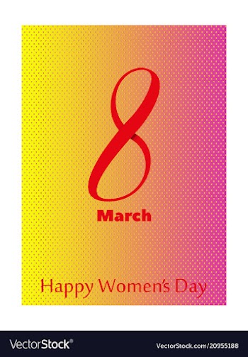 8 march international womens day happy mothers vector image