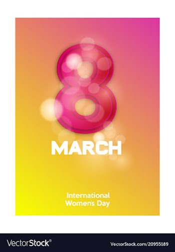 8 march international womens day happy mothers vector image