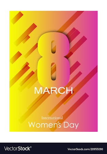 8 march international womens day happy mothers vector image