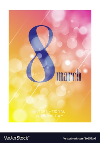 8 march international womens day happy mothers vector image
