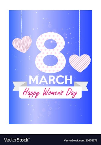 8 march international womens day happy mothers vector image