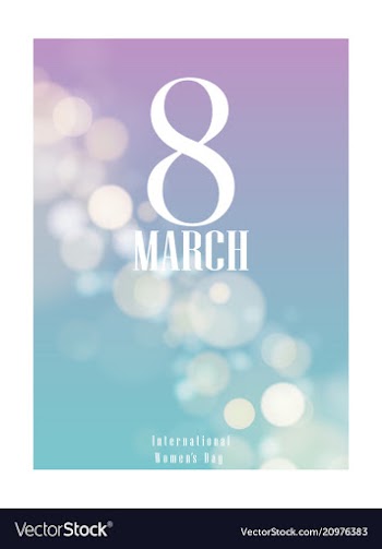 8 march international womens day happy mothers vector image