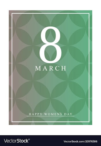 8 march international womens day happy mothers vector image