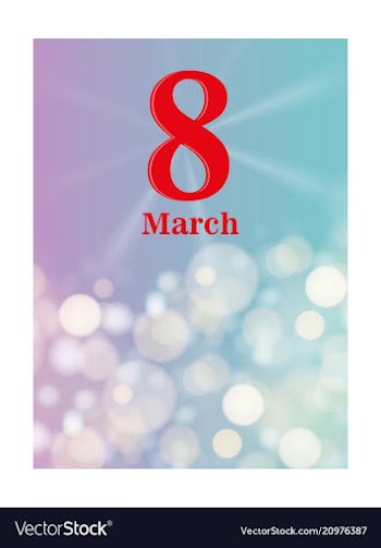8 march international womens day happy mothers vector image