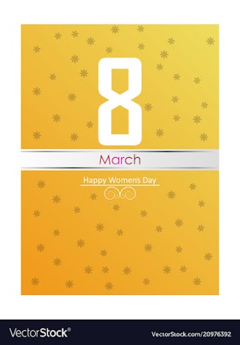 8 march international womens day happy mothers vector image