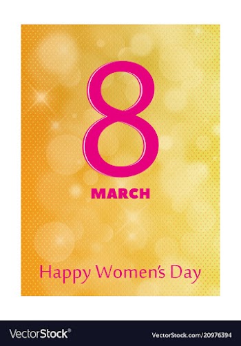 8 march international womens day happy mothers vector image