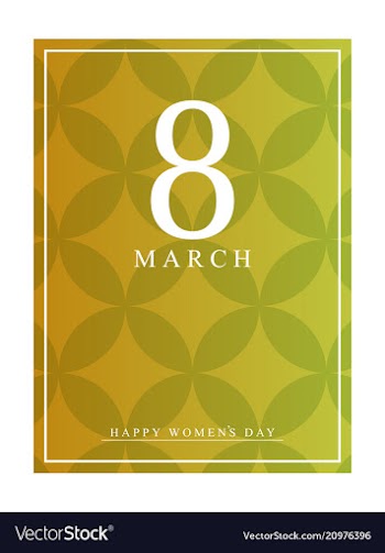 8 march international womens day happy mothers vector image