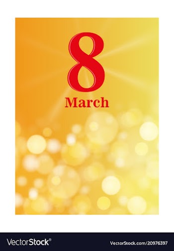 8 march international womens day happy mothers vector image