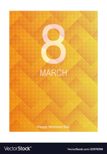 8 march international womens day happy mothers vector image