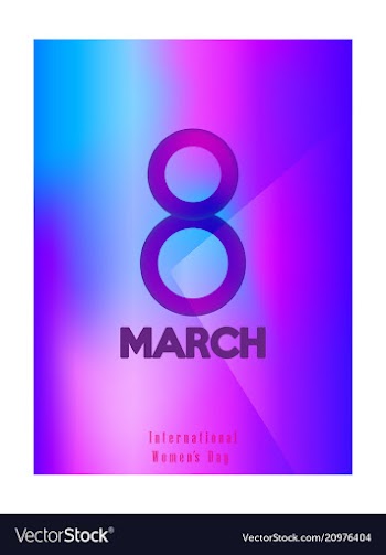 8 march womens day sign icon holiday symbol icon vector image