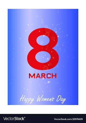 8 march womens day sign icon holiday symbol icon vector image