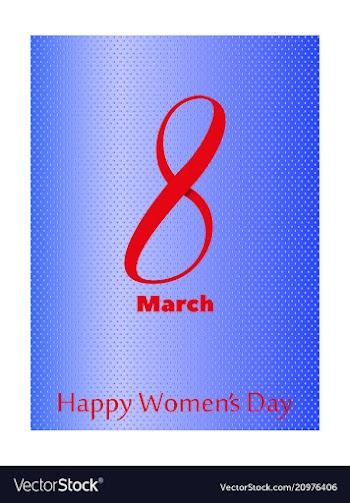 8 march womens day sign icon holiday symbol icon vector image