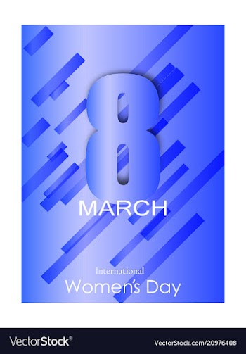 8 march womens day sign icon holiday symbol icon vector image