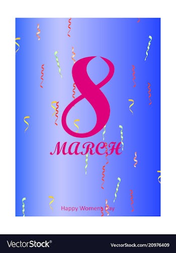 8 march womens day sign icon holiday symbol icon vector image