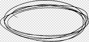 8 Oval Scribble Banner (PNG Transparent) | OnlyGFX.com