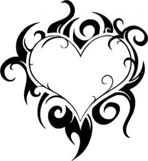 8 Pics of Coloring Pages Of Hearts With Flames - Heart with Flames ...