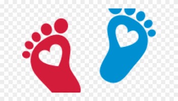8 Sa - Baby Feet With Hearts