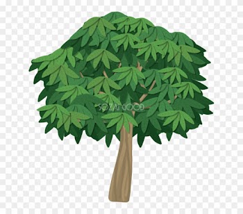 木 シンプルなしげる木 無料イラスト82056 - Maple Leaf