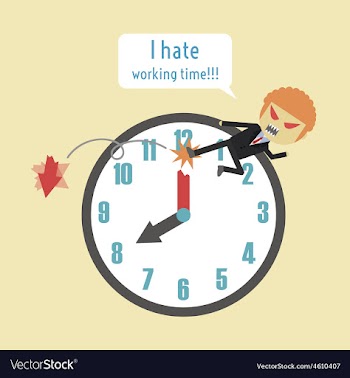 85hate work vector image