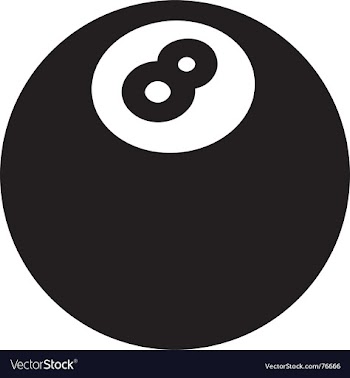 8ball vector image