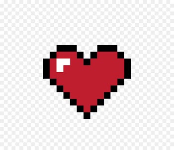 8bit Heart 8-bit color Pixel - Pixel love 