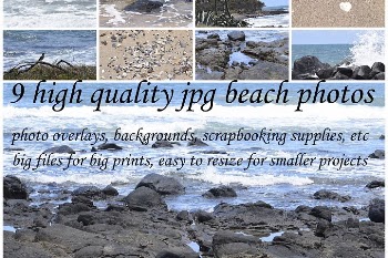 9 Colour Beach Photos
