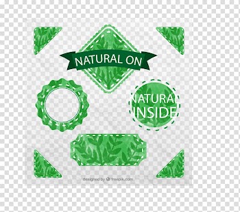 9 green watercolor branch transparent background PNG clipart