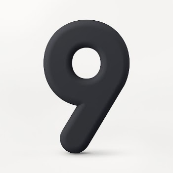 9 number clipart, 3D rendering | Free Photo - rawpixel