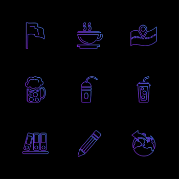 9 Vector Icon Packs, Food, Shopping, Food Items PNG and Vector for ...