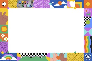 90s border frame background, cool | Free Photo - rawpixel