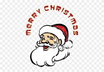 994 Free Christmas Clip Art Santa Reindeer Public Domain - Merry Christmas Santa Clouse Png