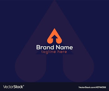 a arrow mark logo design