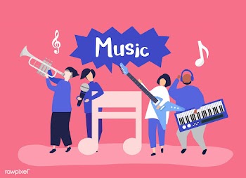 A band performing live music | Free stock vector - 478636