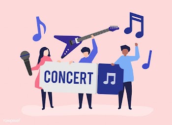 A band performing live music | Free stock vector - 479058