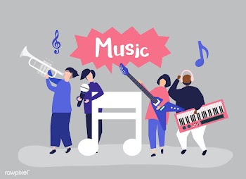 A band performing live music | Free stock vector - 479715