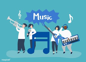 A band performing live music | Free stock vector - 479753
