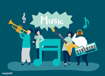 A band performing live music | Free stock vector - 479877