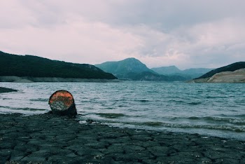 A Barrel On The Shore