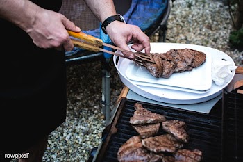 A beef steaks barbeque | Free public domain photo - 448002