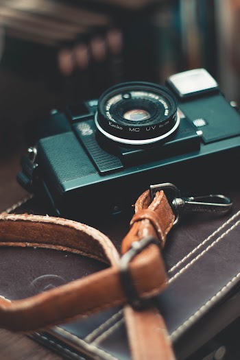 A Black Analog Camera