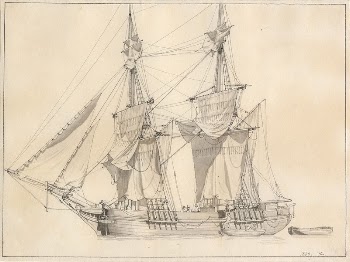 A brig dries sails by C.W. | Free Photo - rawpixel