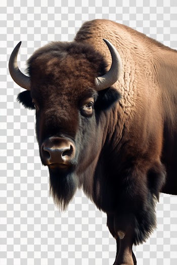 A buffalo - PNG transparent background
